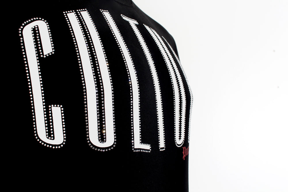 Pure Culture Diamond Tee in black – view 7 of 8