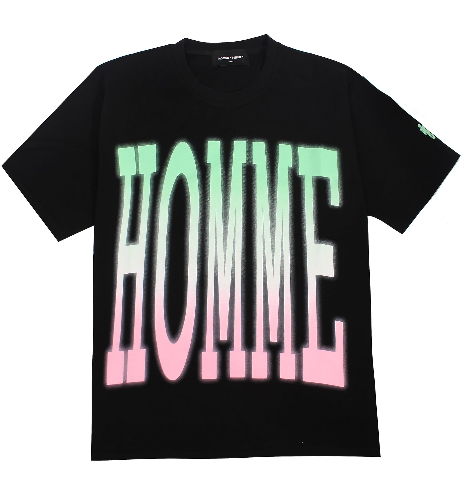 Twilight Tee - Black Green and Pink