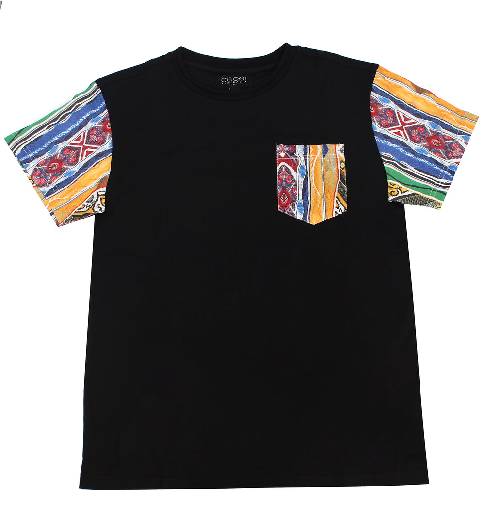 Coogi Men's OG Patchwork T-Shirt – Black – view 1 of 2