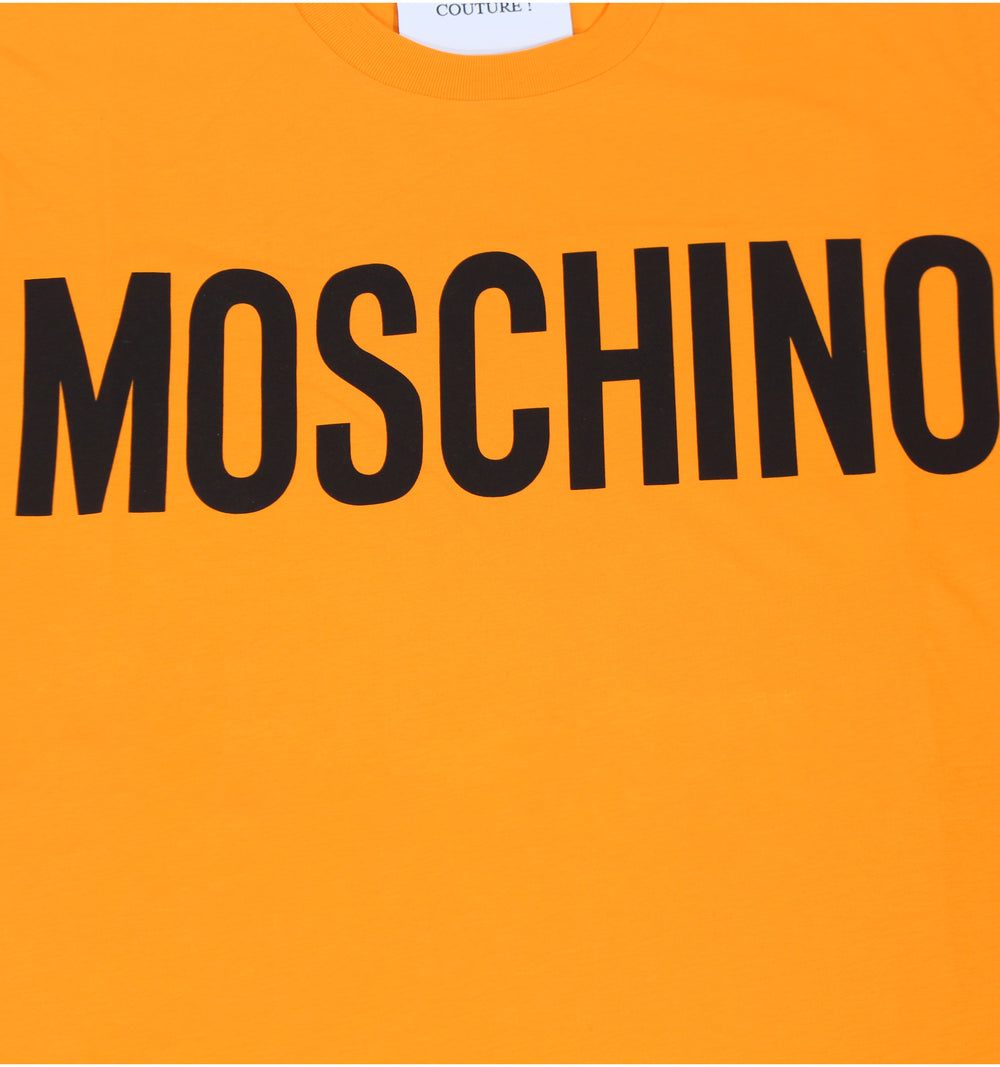 Moschino Logo T-Shirt - Orange