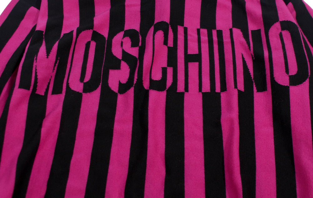 Moschino Pullover Hooded Sweater in black and pink – view 5 of 5