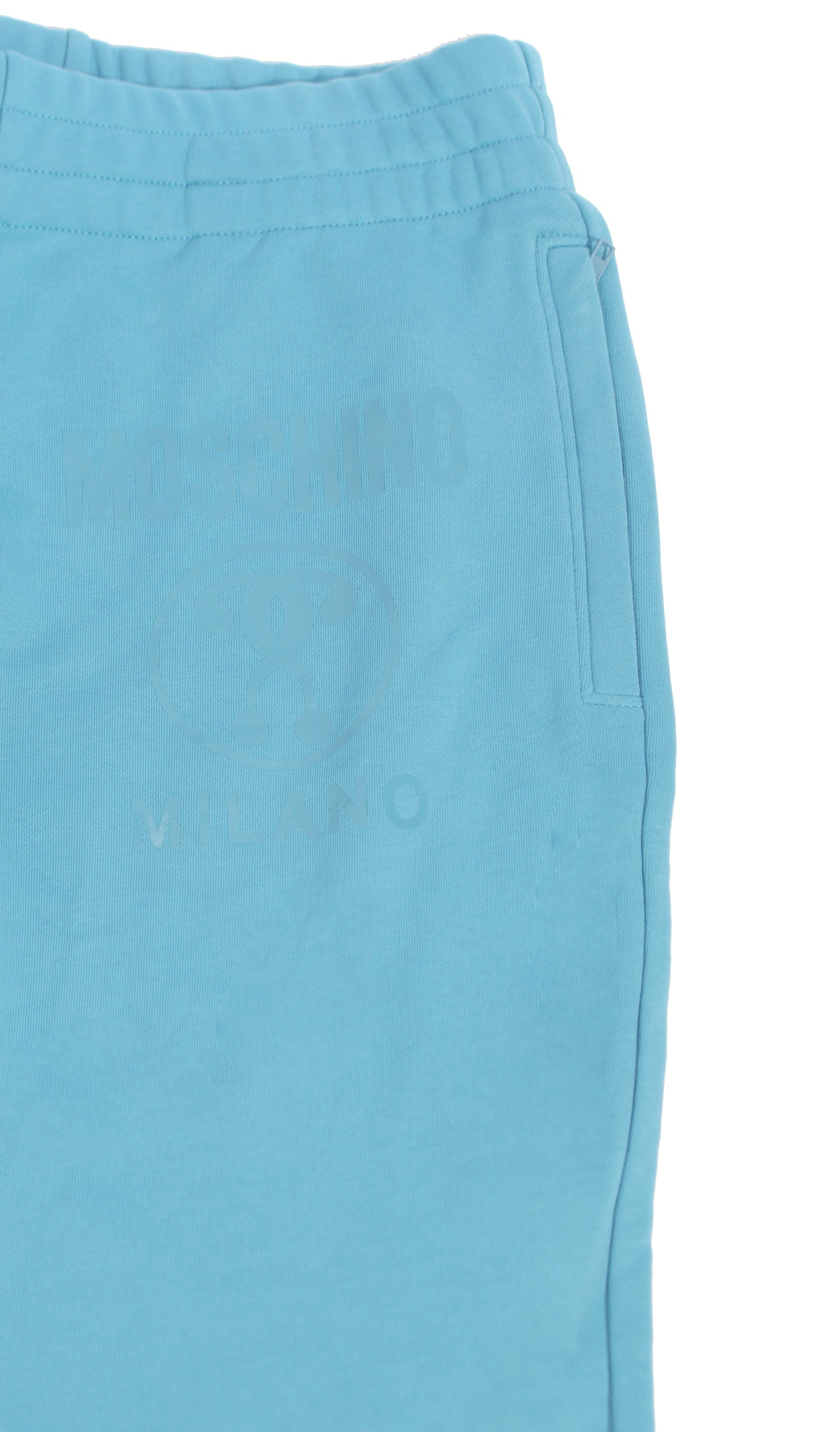 Moschino Logo Sweatpants in blue – view 2 of 3