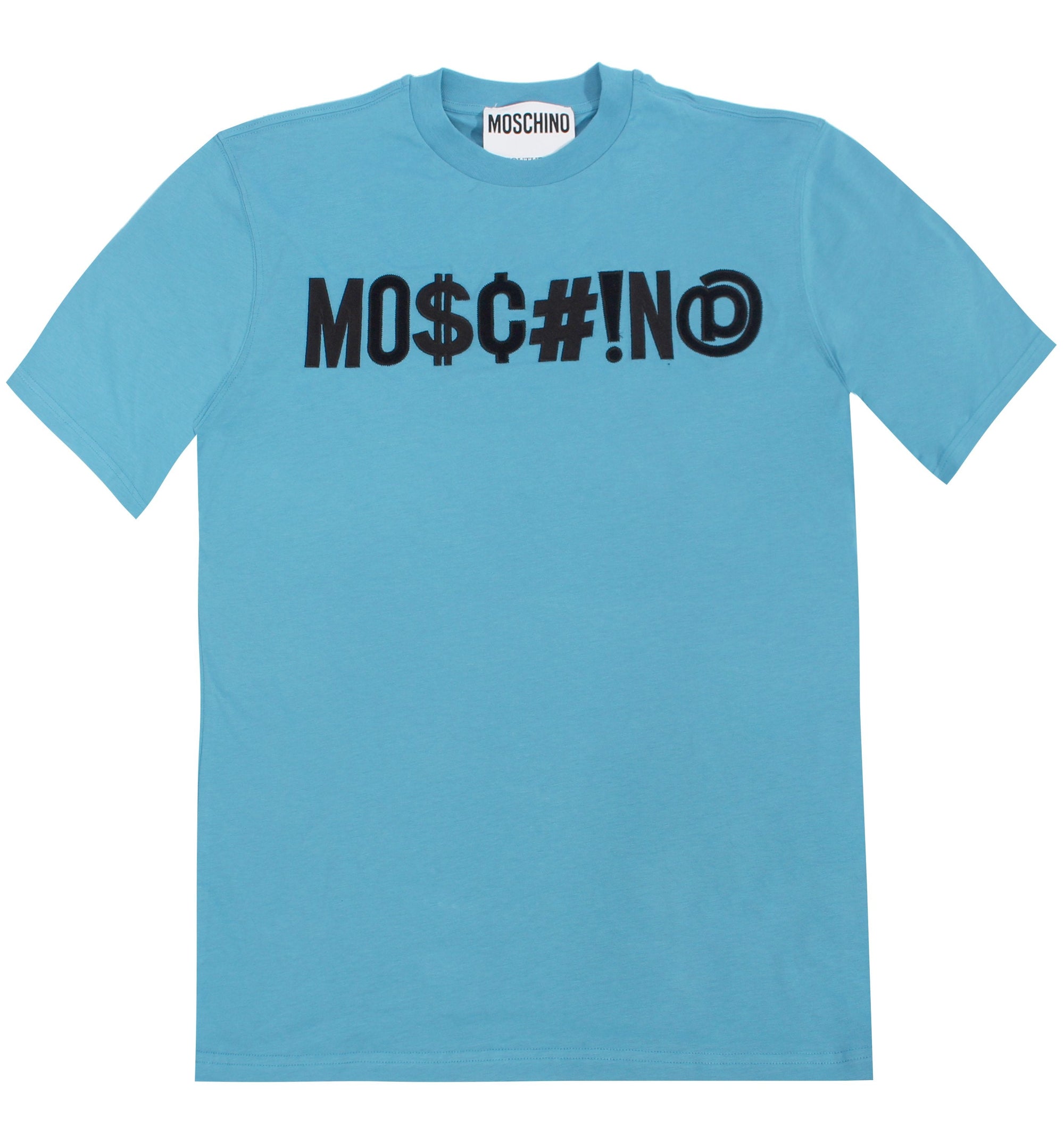 M0$c#!n@ Embroidered Tee - Blue