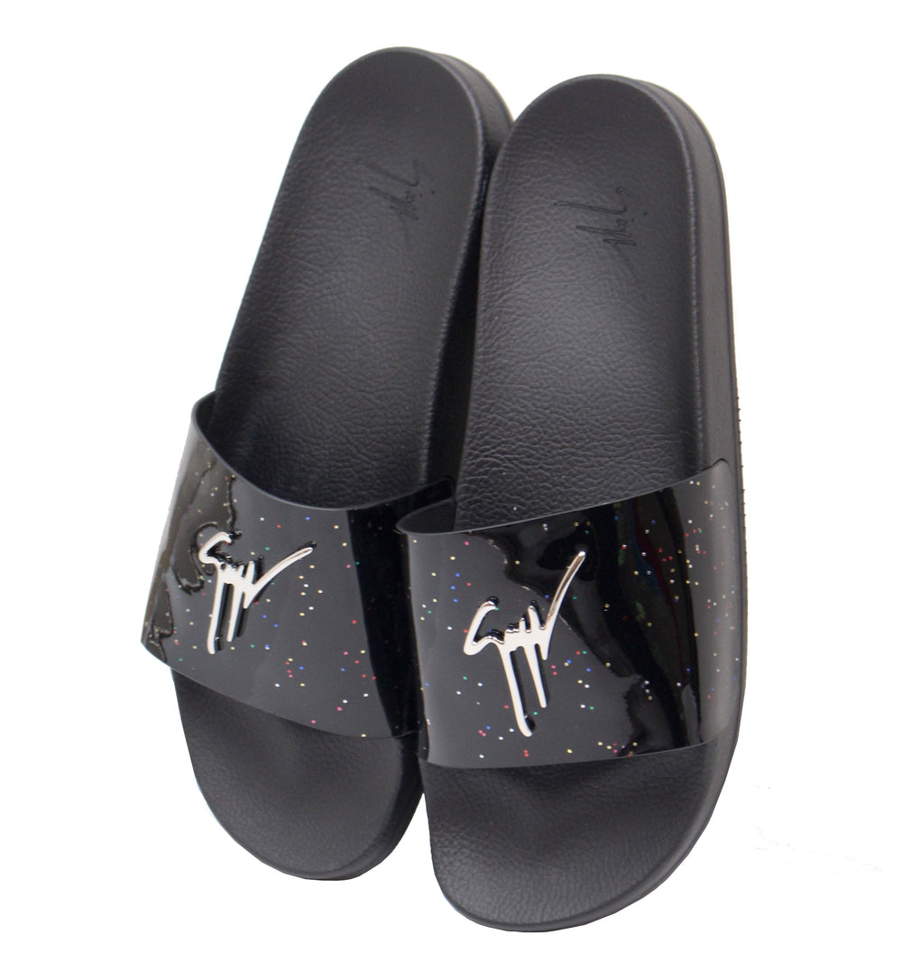 Parisienne Newburel Slides - Black