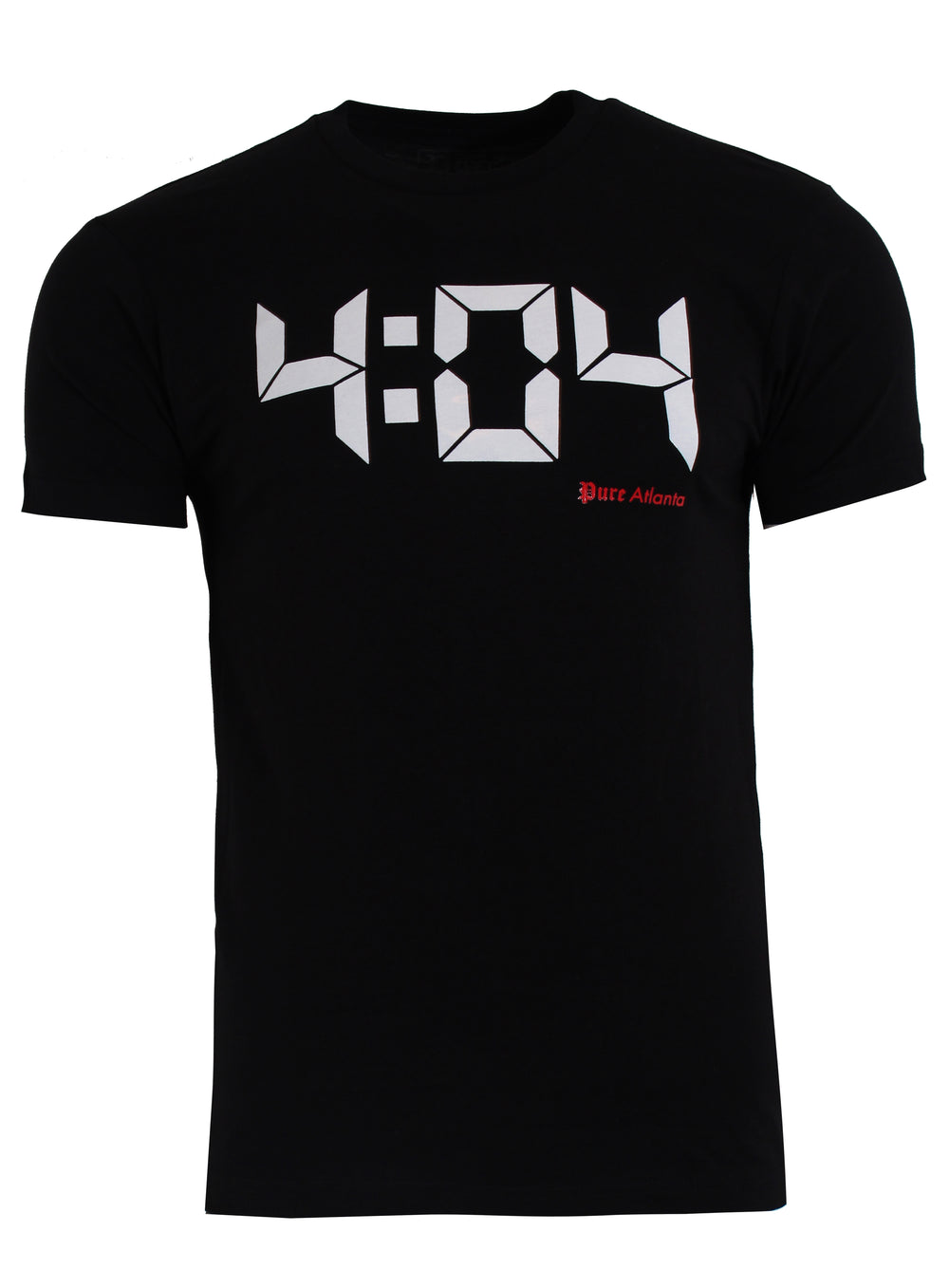 Pure 4:04 Pure Atlanta Time Tee in black – view 1 of 4