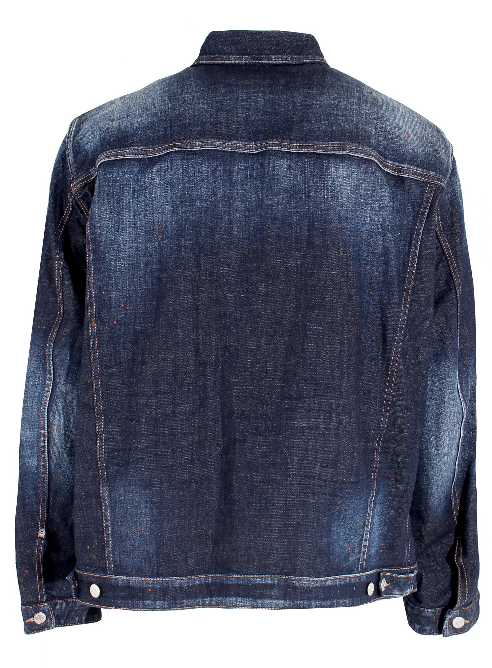 College Patch Denim Jacket