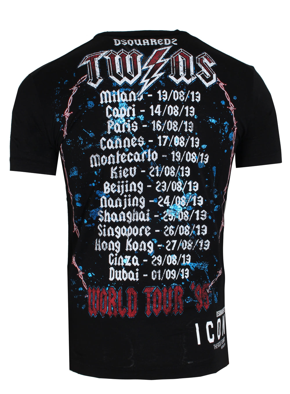 Men's Dsquared2 Twin Concert Tour Tee