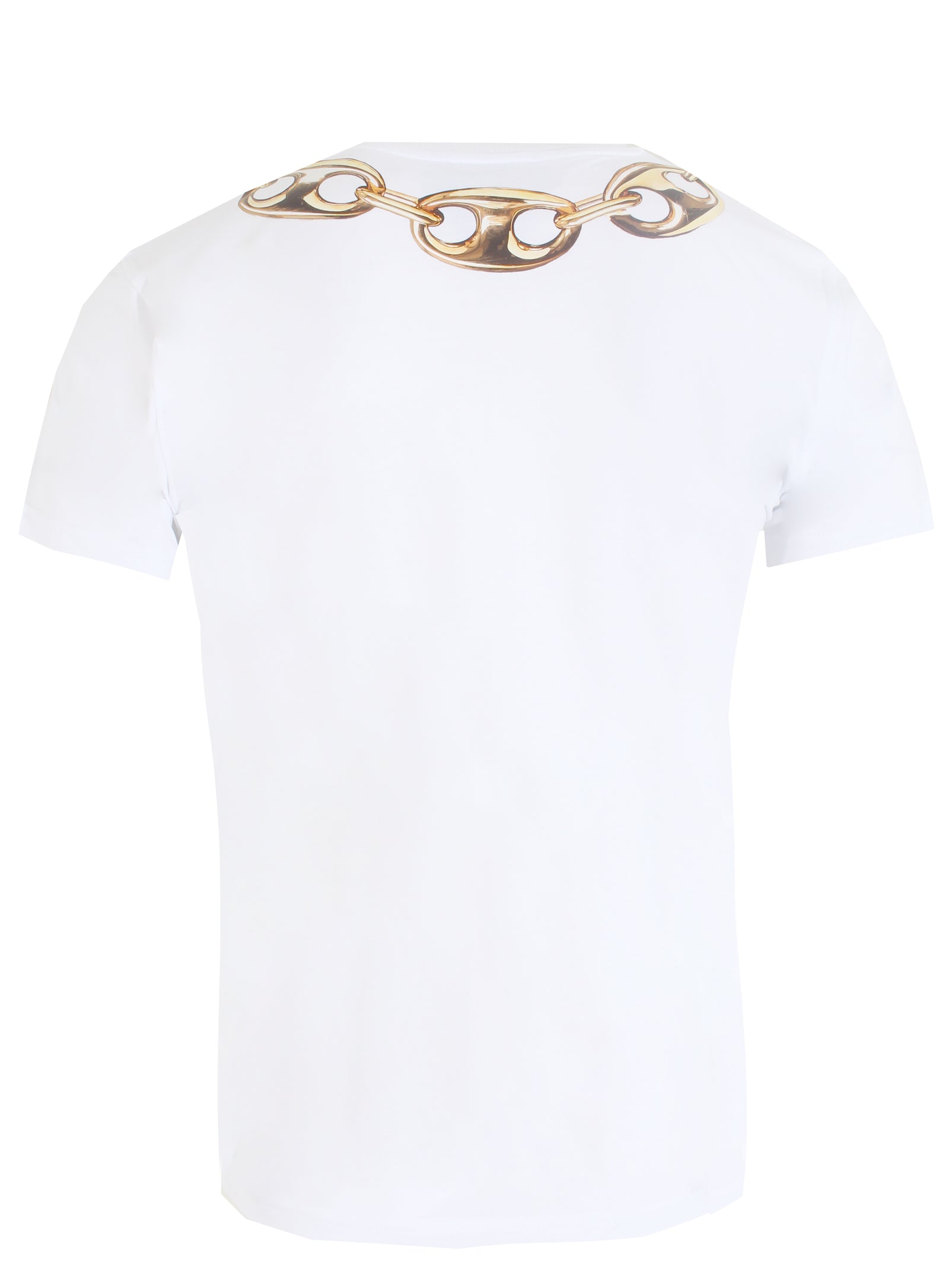 Moschino Chain with Ring Short Sleeve Tee