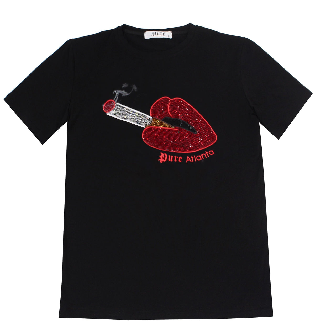 Pure Diamond Lips Tee Logo