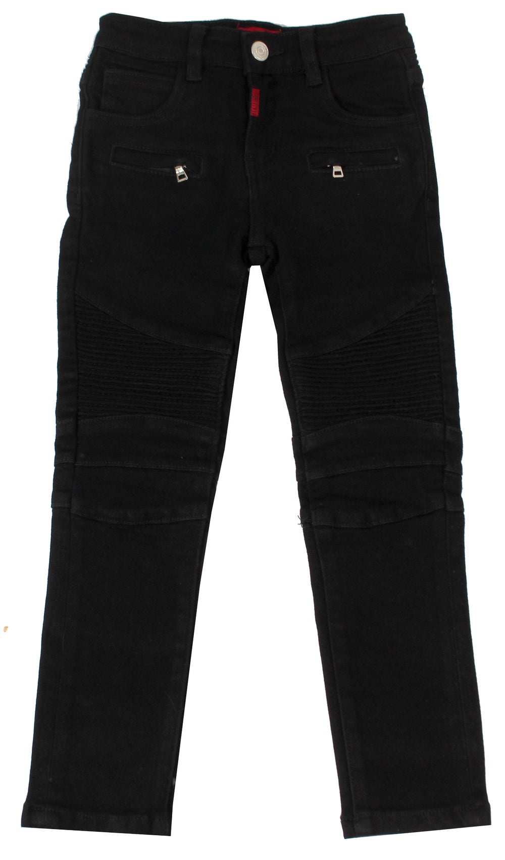 Haus of JR Smith Biker Denim in Jet Black – view 1 of 2