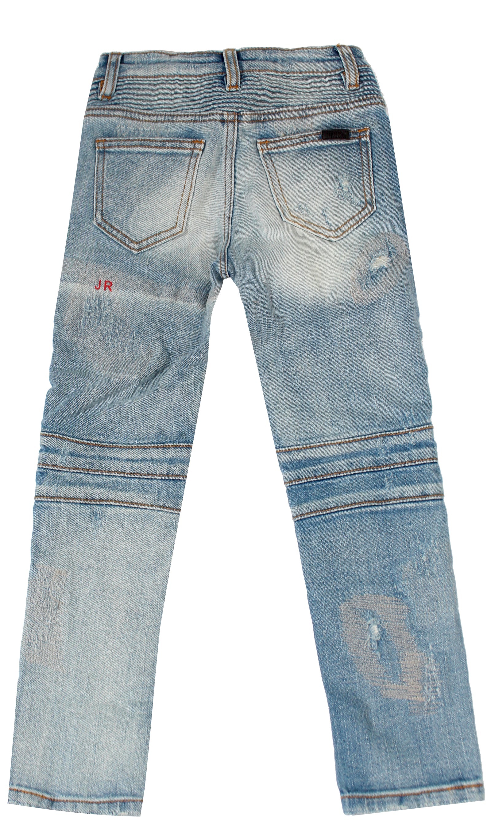 Haus of JR Trevor Biker Denim in light blue – view 2 of 2