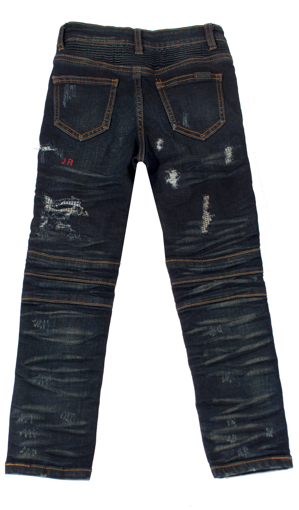 Haus of JR Damien Biker Jeans in Deep Indigo – view 2 of 2