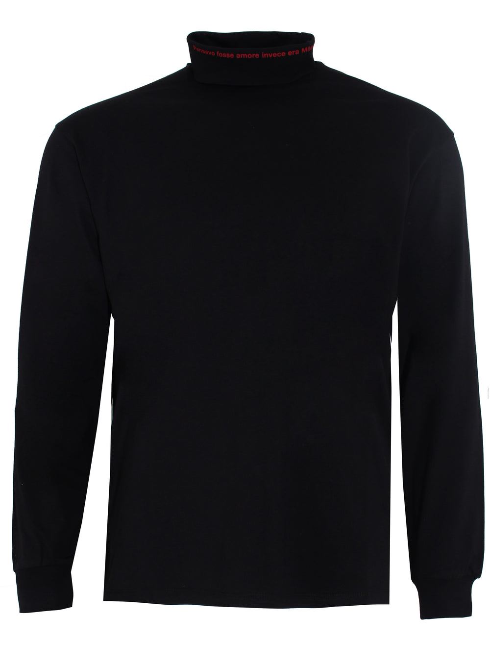 Men's MSGM Long Sleeve Turtle Neck Tee