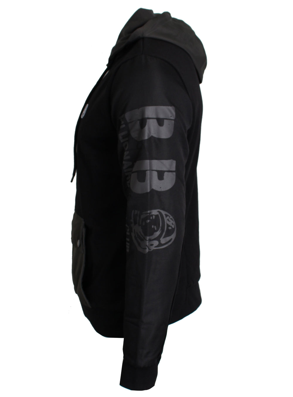 Men's Apus Long Sleeve Hoodie-Black