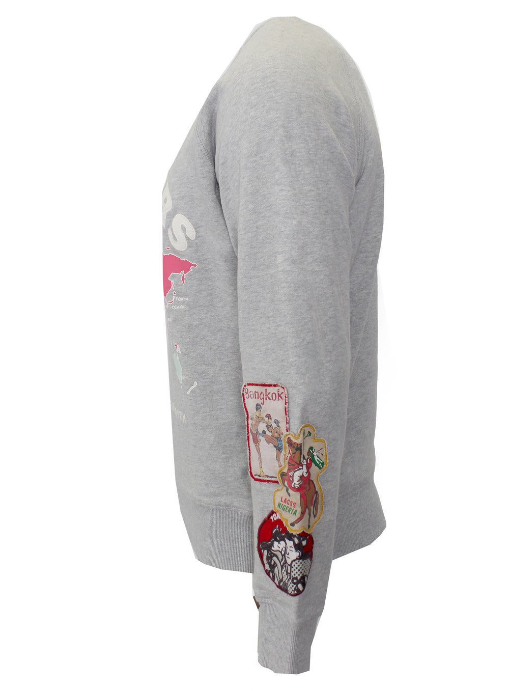Men's Berlin Long Sleeve Sweatshirt-Heather Grey