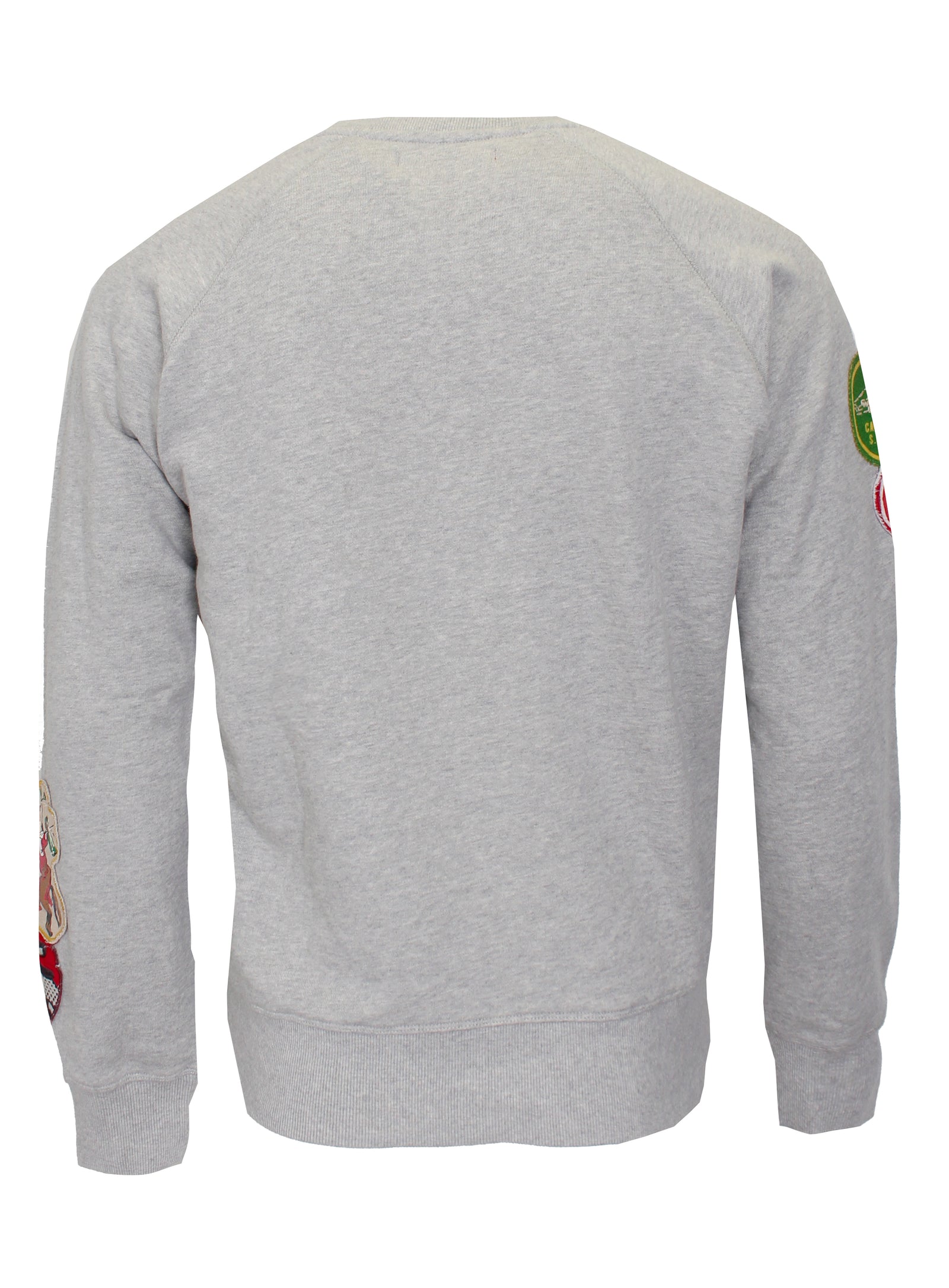 Men's Berlin Long Sleeve Sweatshirt-Heather Grey