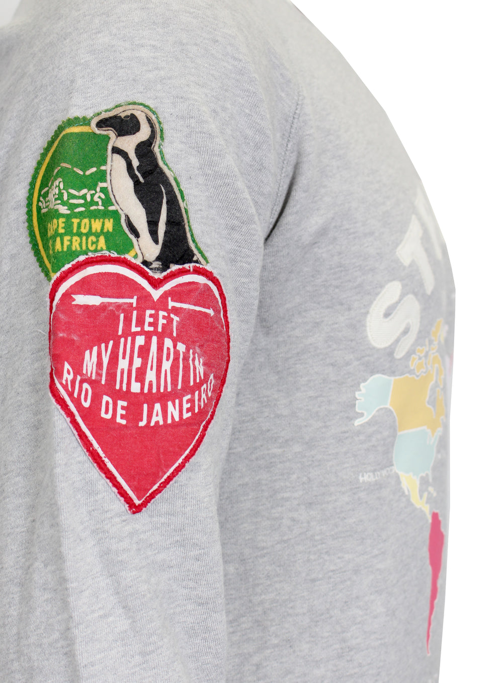 Men's Berlin Long Sleeve Sweatshirt-Heather Grey