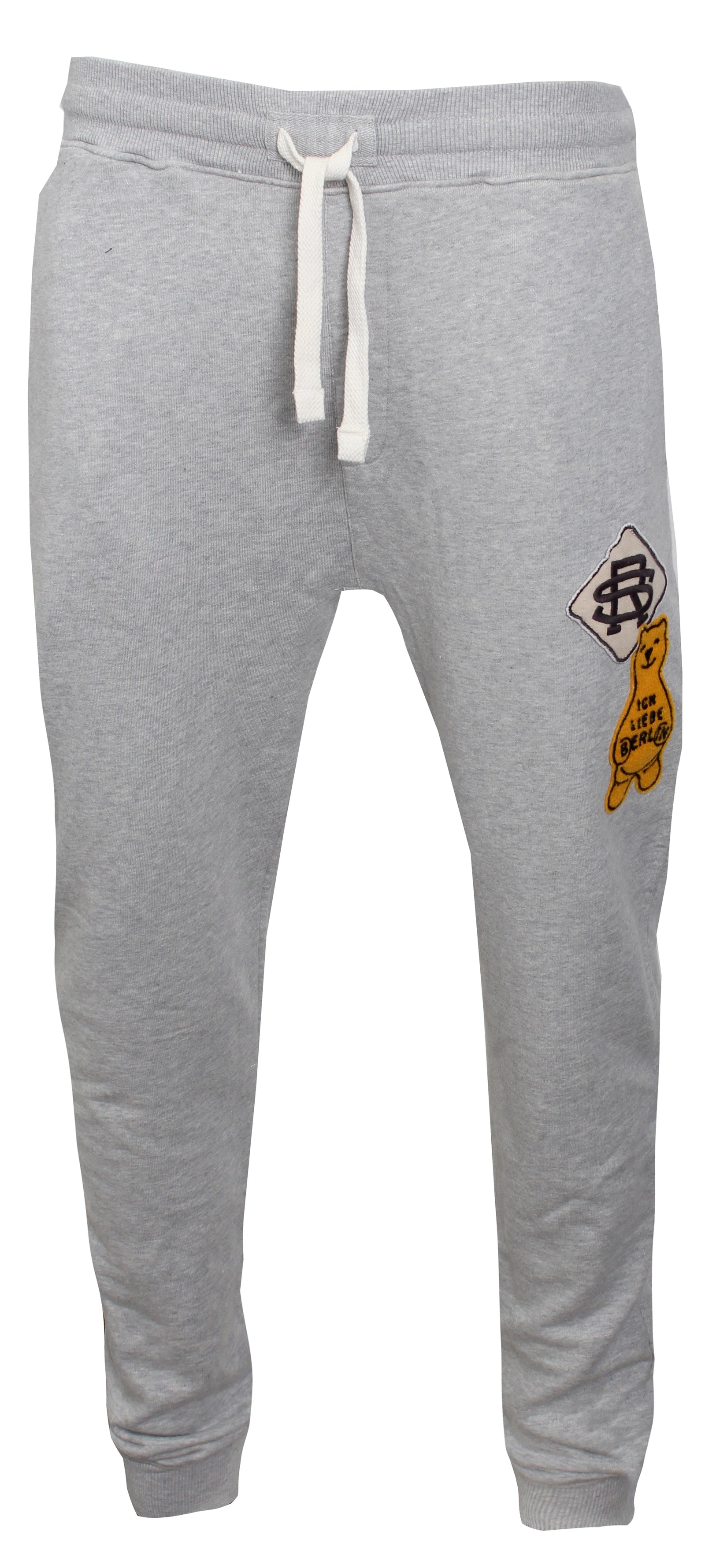 Men's Berlin Sweatpants-Heather Grey