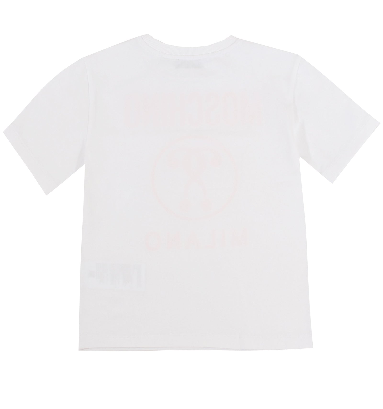 Kids SS Maxi Tee W/ 3D Logo - White