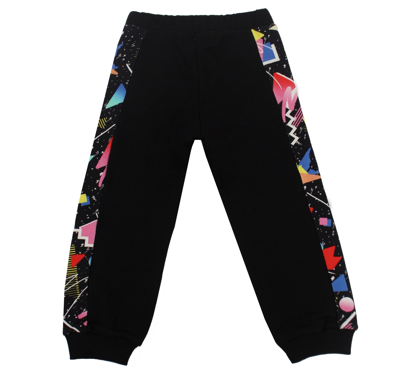 Balmain Kids Sweatpants with Graffiti Pop Print in black – view 2 of 2