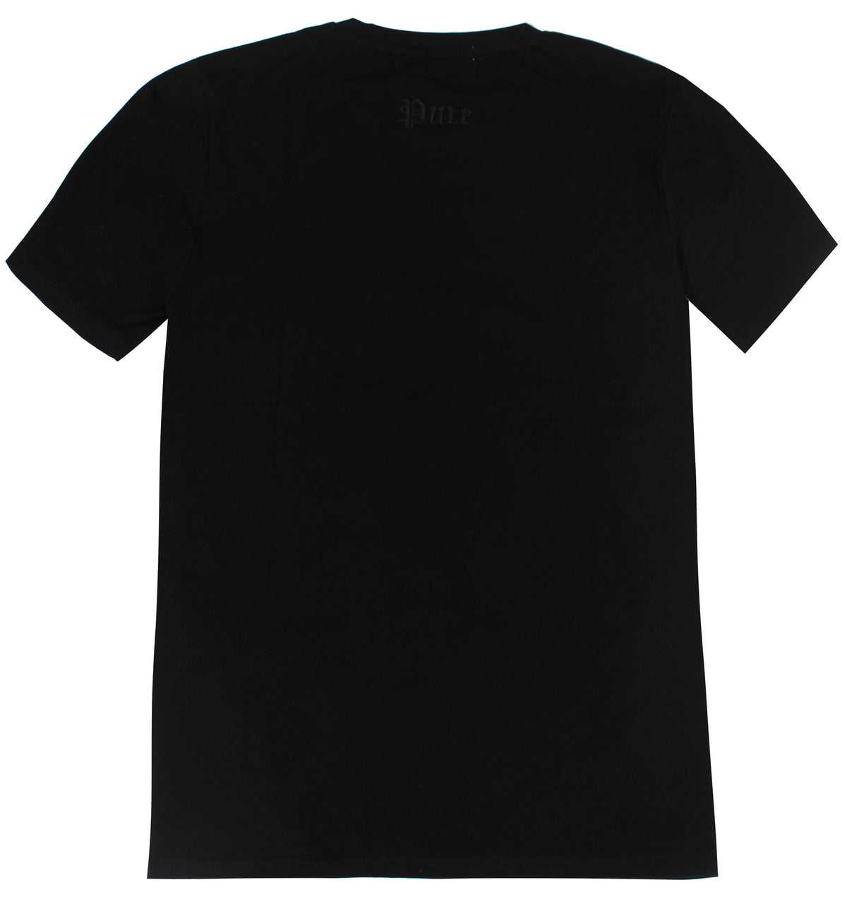 Embroidered SS Pure Tee - Black