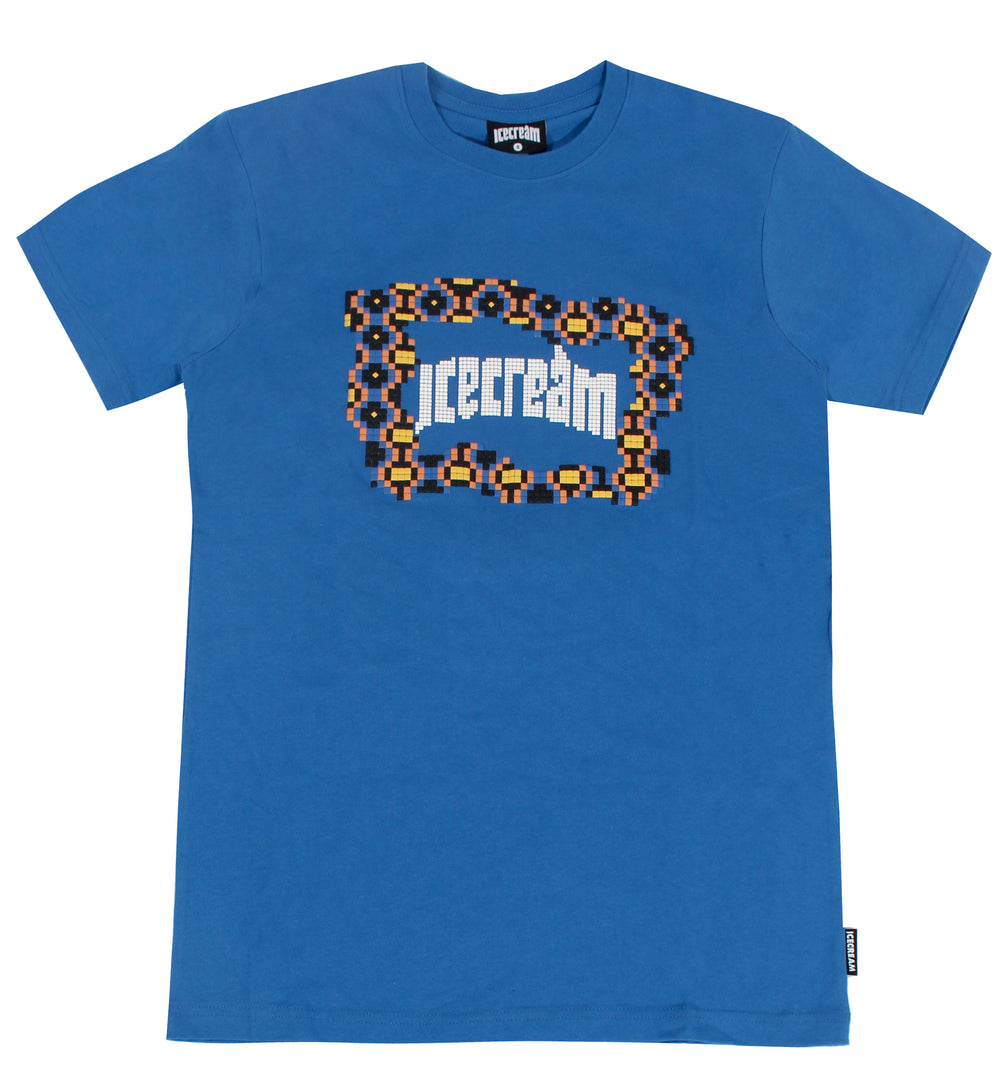 ICECREAM Drip Short Sleeve Tee in Strong Blue – view 1 of 1