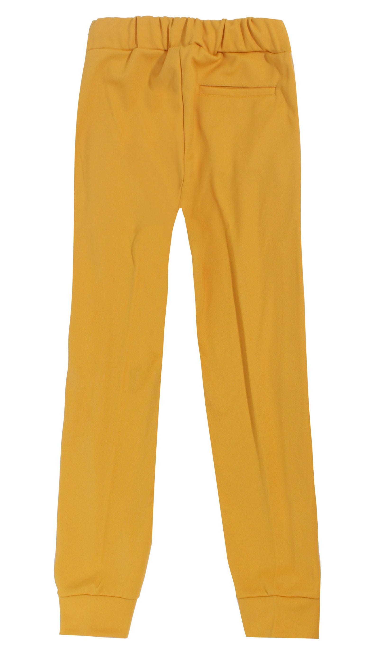 Kids Track Pants W 3D FF On Sides - Mustard