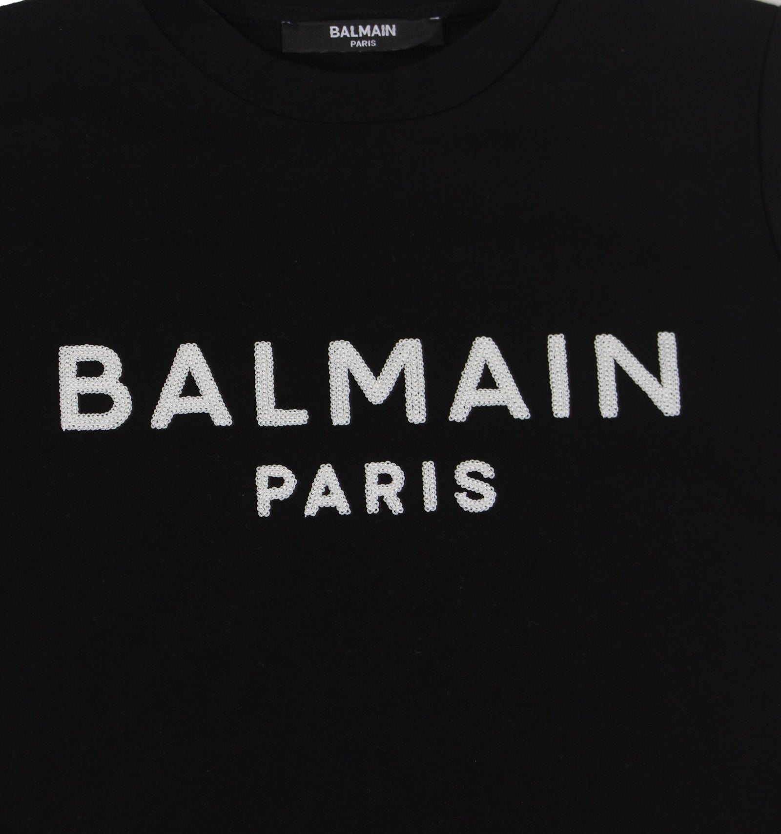 Girls SS T-Shirt Dress - Black