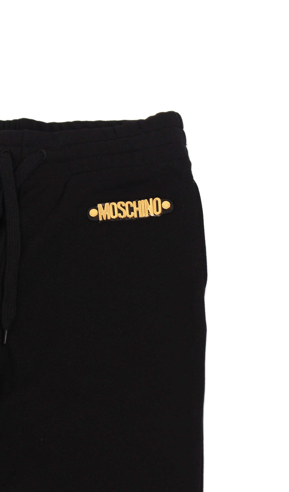 Moschino Logo Trousers in black – view 3 of 4