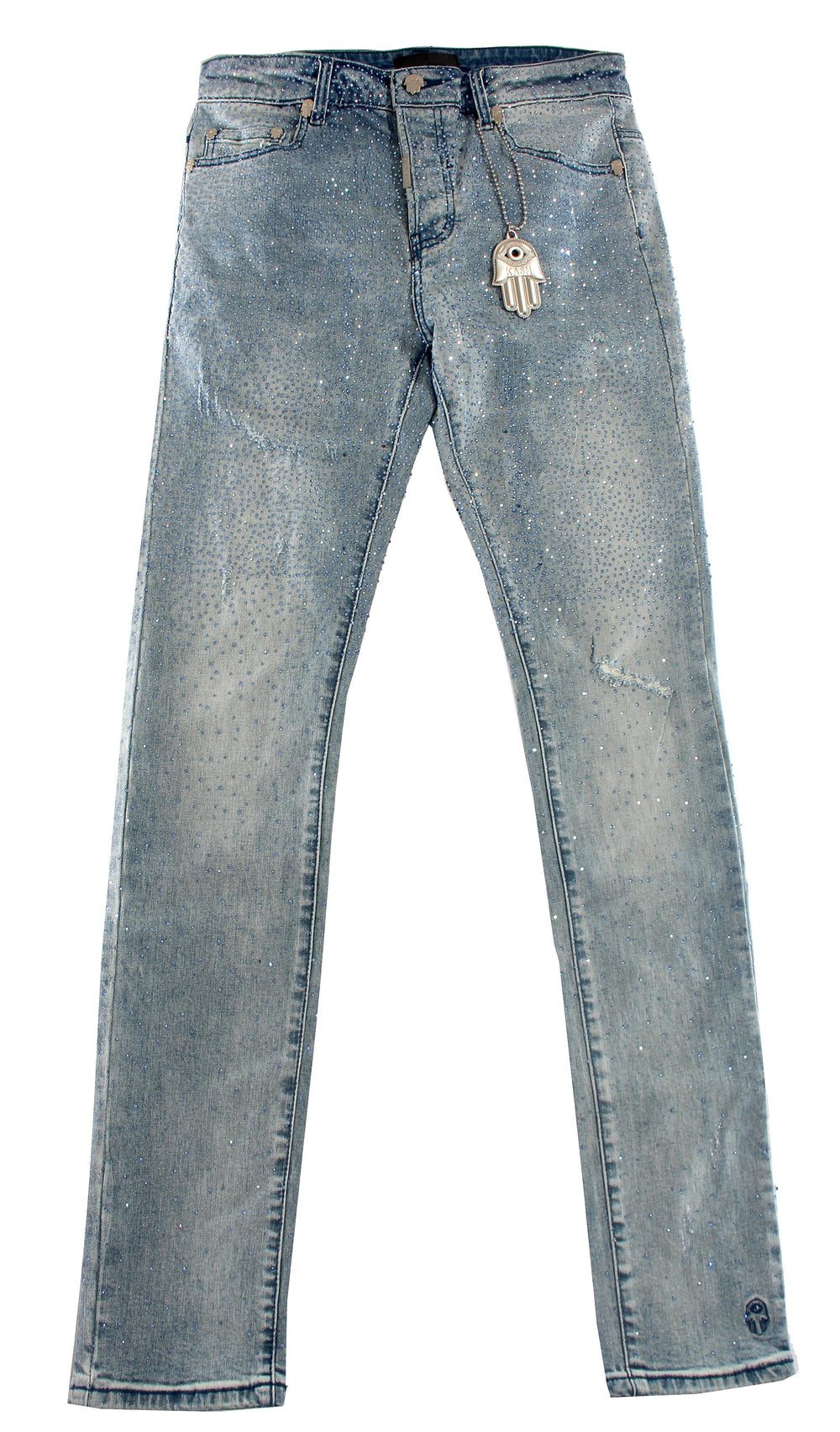 Kash Diamond Denim in blue – view 7 of 9
