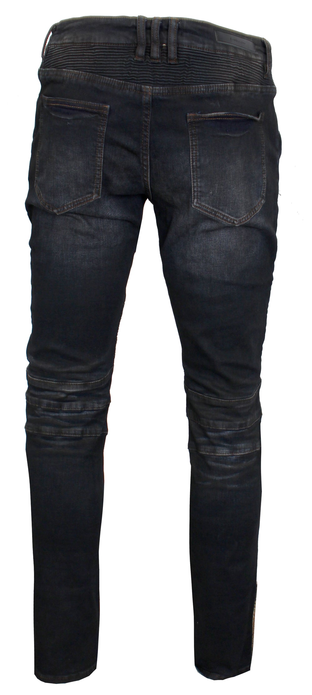 Embellish Men's Clemente Biker Denim - Charcoal – view 2 of 3