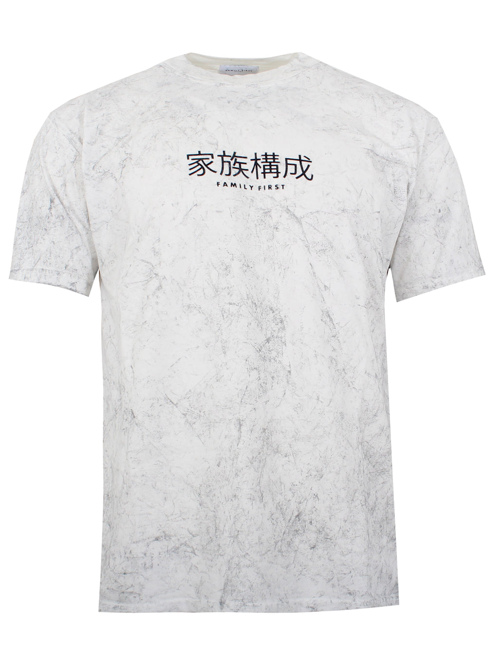 Men's Japanese Letter Short Sleeve Tee Shirt