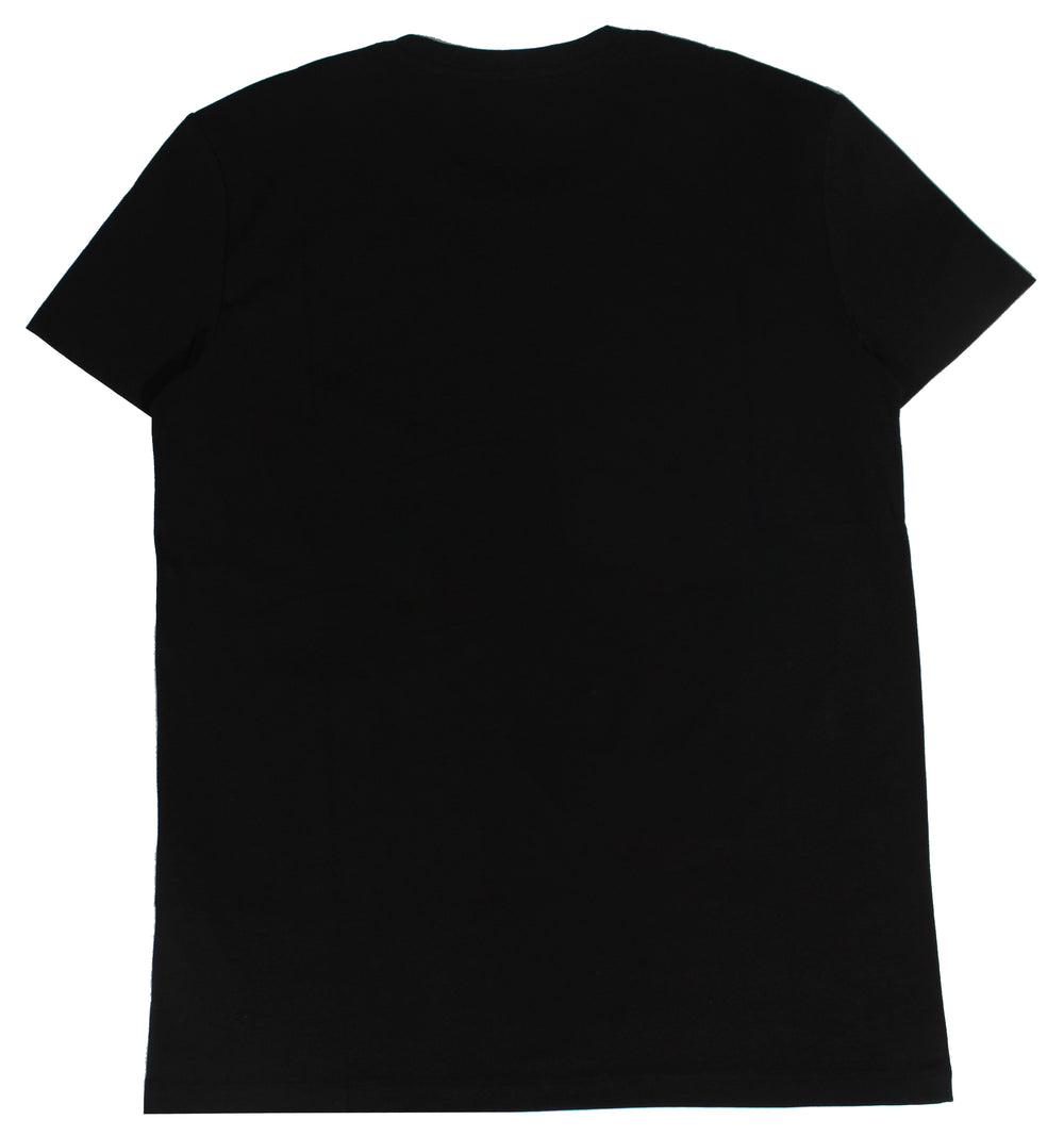 Balmain Foil Logo T-Shirt - Black & Silver