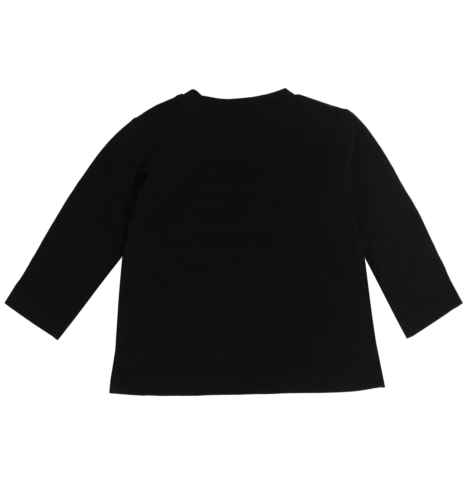 Baby Long Sleeve Tee W/ Studded Logo - Black