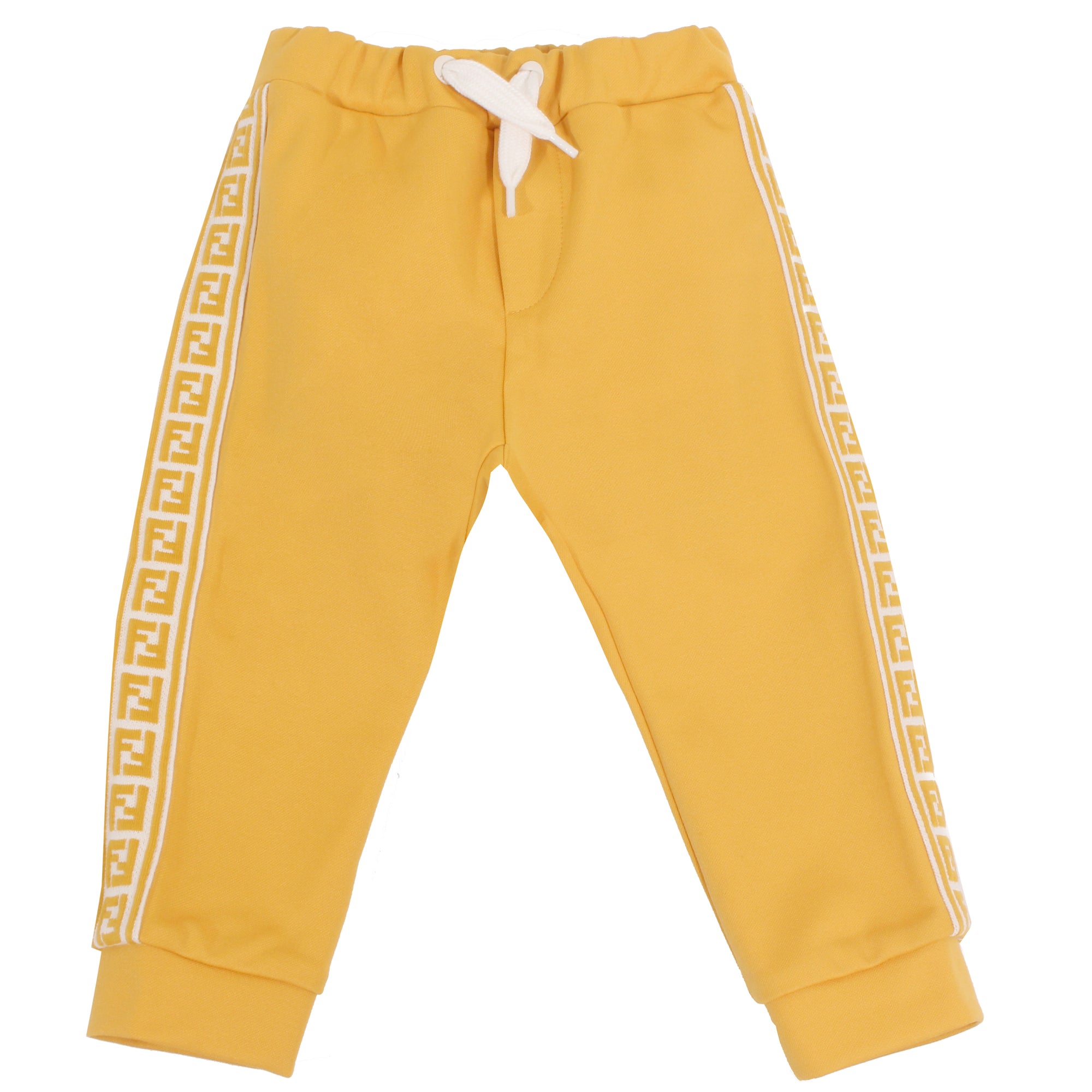 BB Track Pants With FF Tape - Mustard