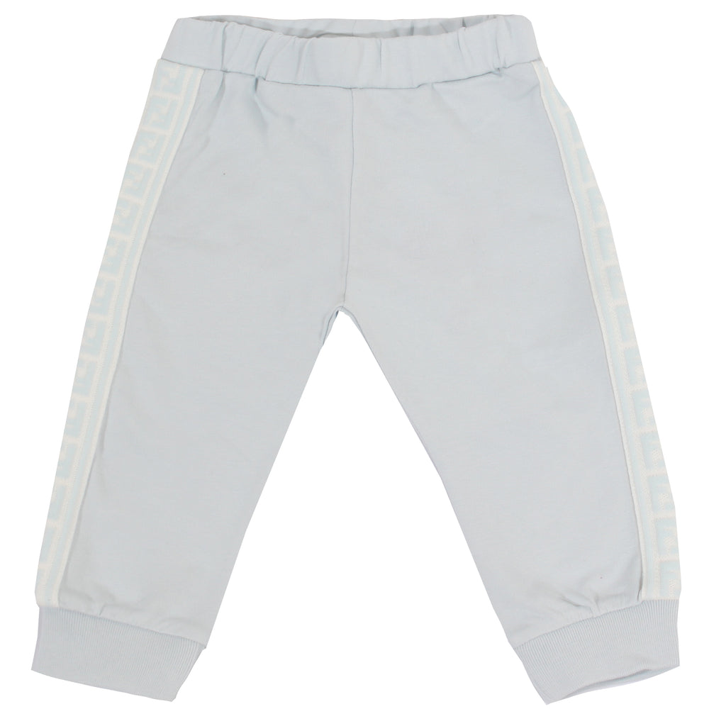 Fendi BB Pants with FF Tape in blue – view 1 of 3