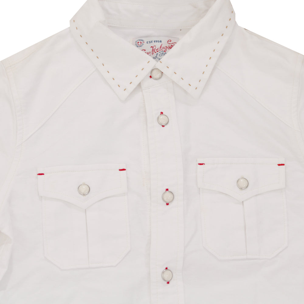 True Religion Boys Workwear Oxford Shirt-White