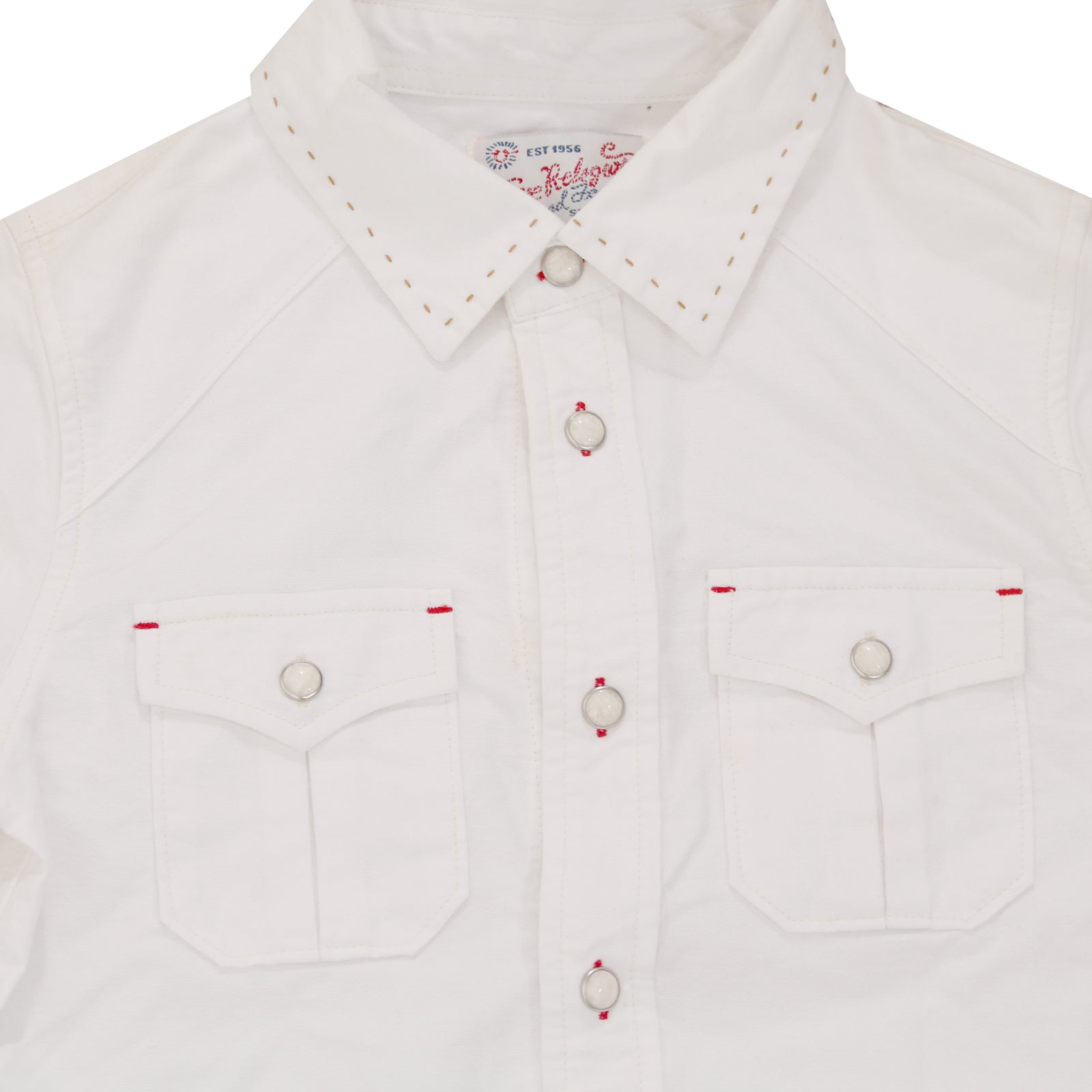 True Religion Boys Workwear Oxford Shirt-White