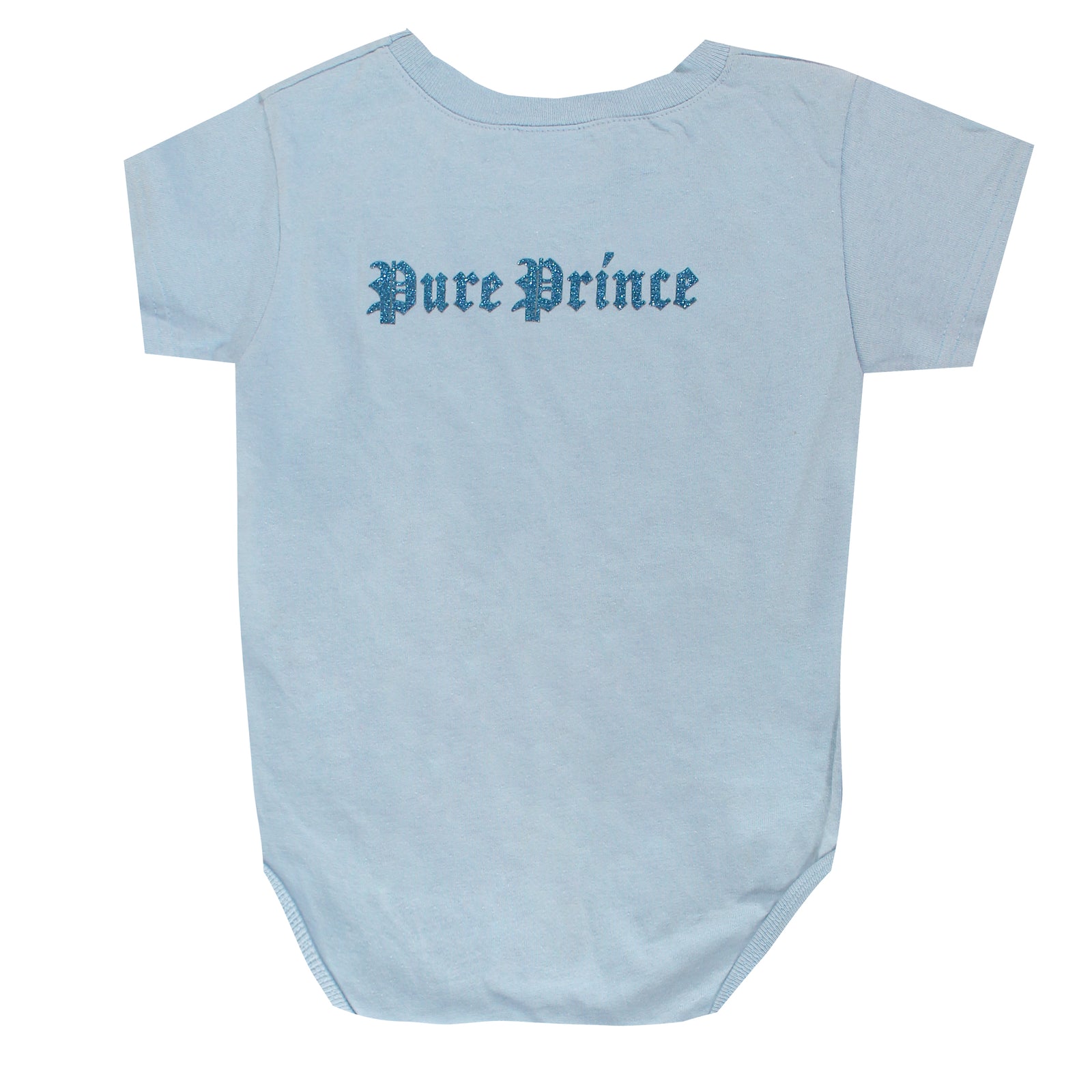 Pure Prince Onesie with Crown Logo in light blue – view 2 of 2
