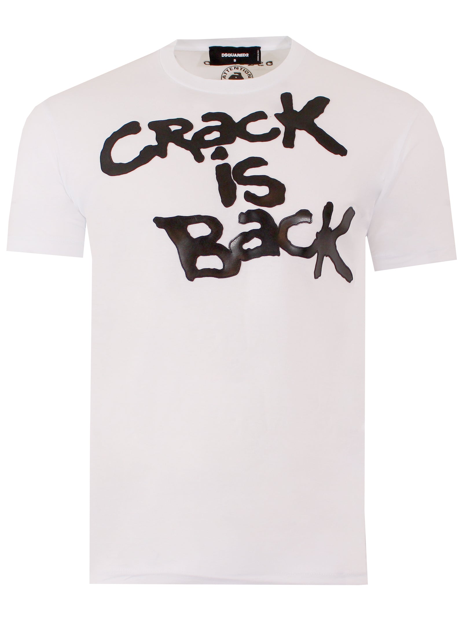 Crack is Back Short Sleeve Tee Shirt