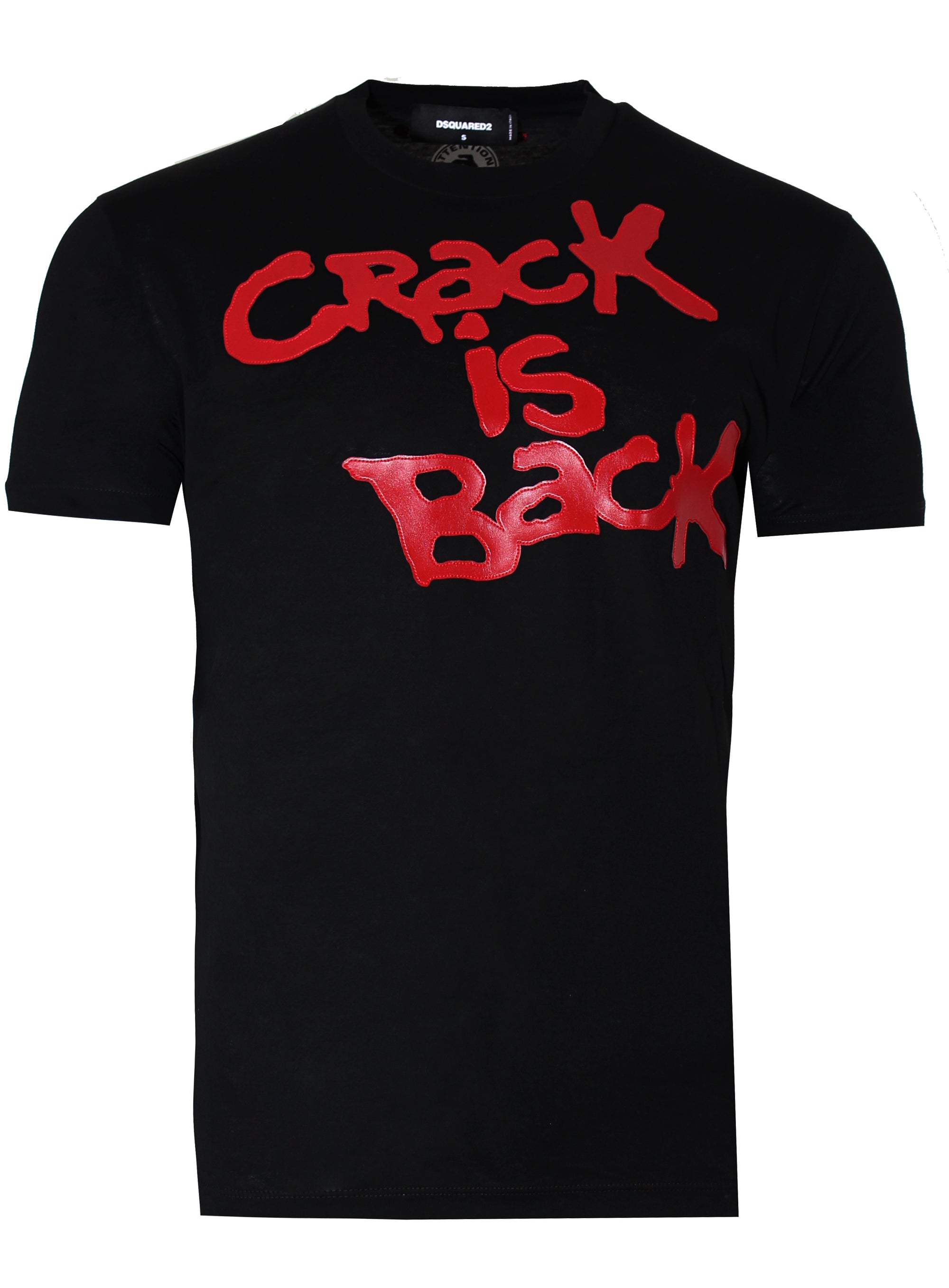 Crack is Back Short Sleeve Tee Shirt