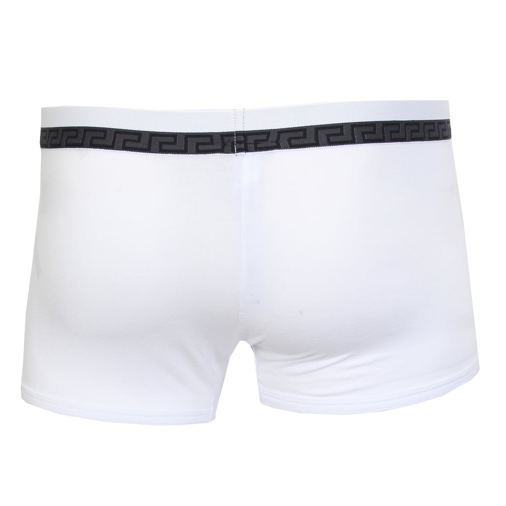 Men's Low Rise Trunk with Greek Border and Logo