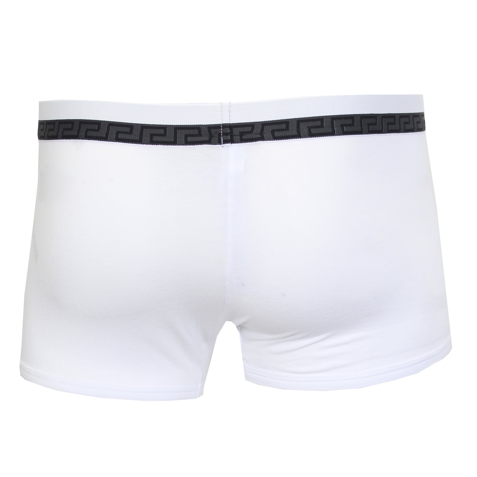 Men's Low Rise Trunk with Greek Border and Logo