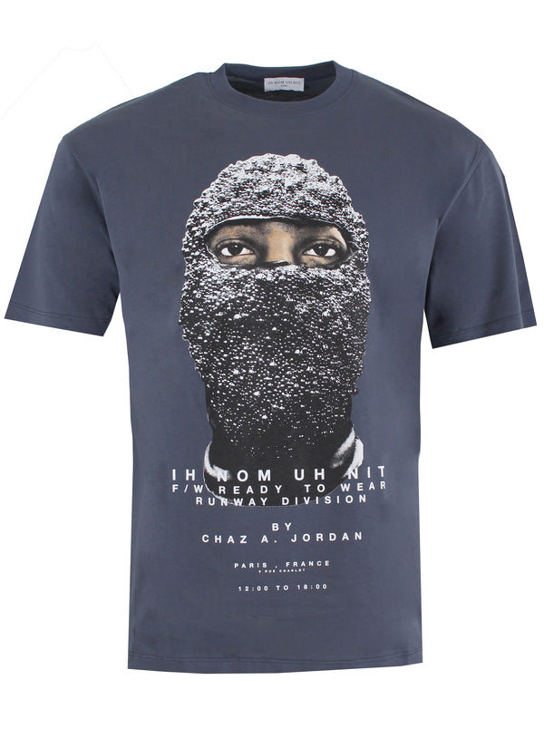 Relaxed Fit T-Shirt Black Mask + Lim.Ed Quote on Back
