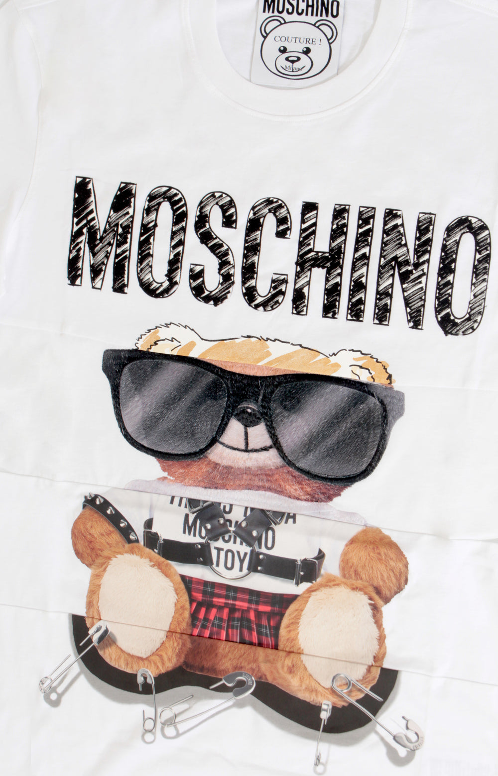 Moschino Embroidered T-Shirt - White