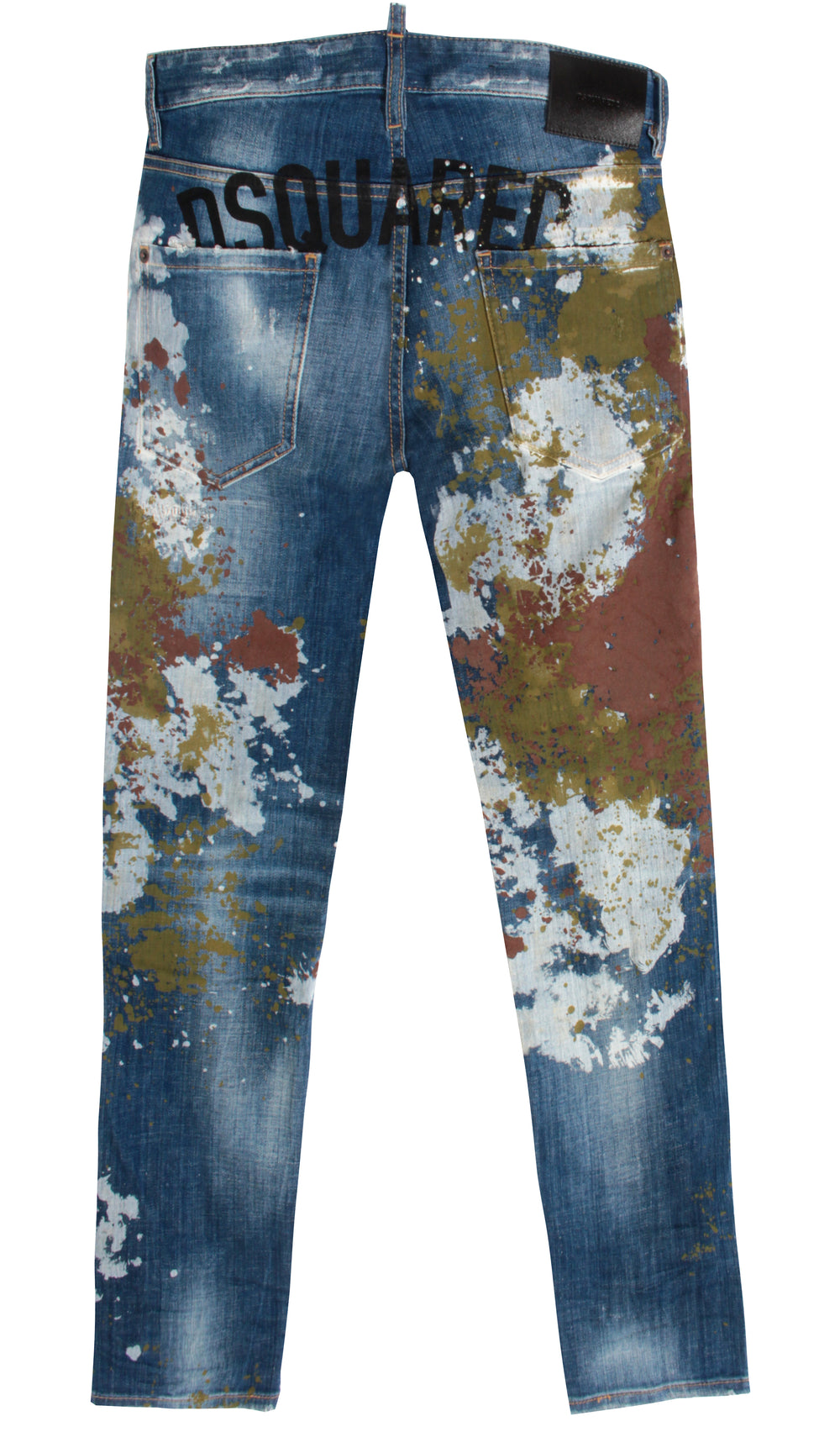 DSQUARED2 Paint Splatter Cool Guy denim in blue – view 2 of 2