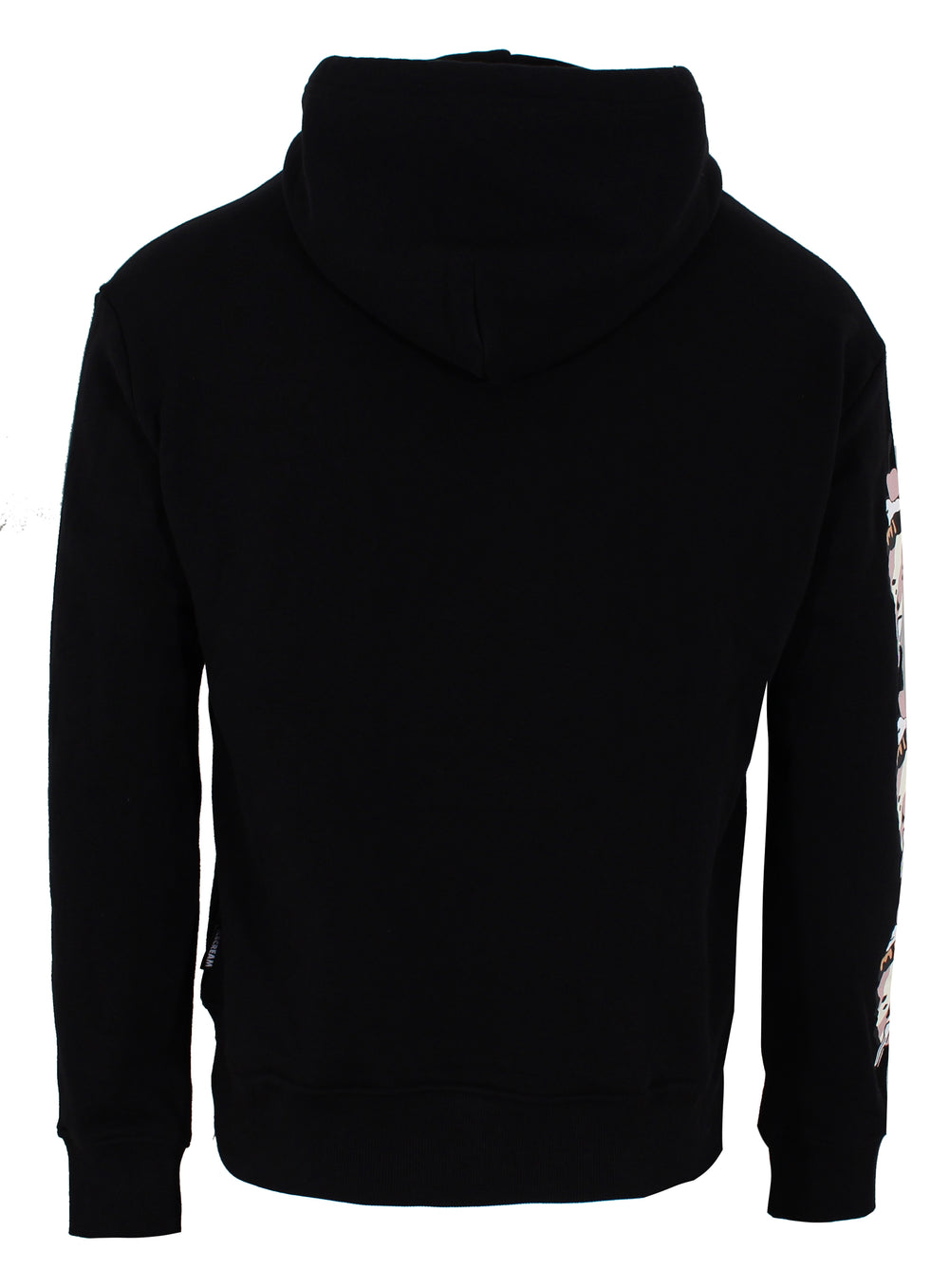 Icecream Flag Long Sleeve Hoodie in black – view 3 of 4