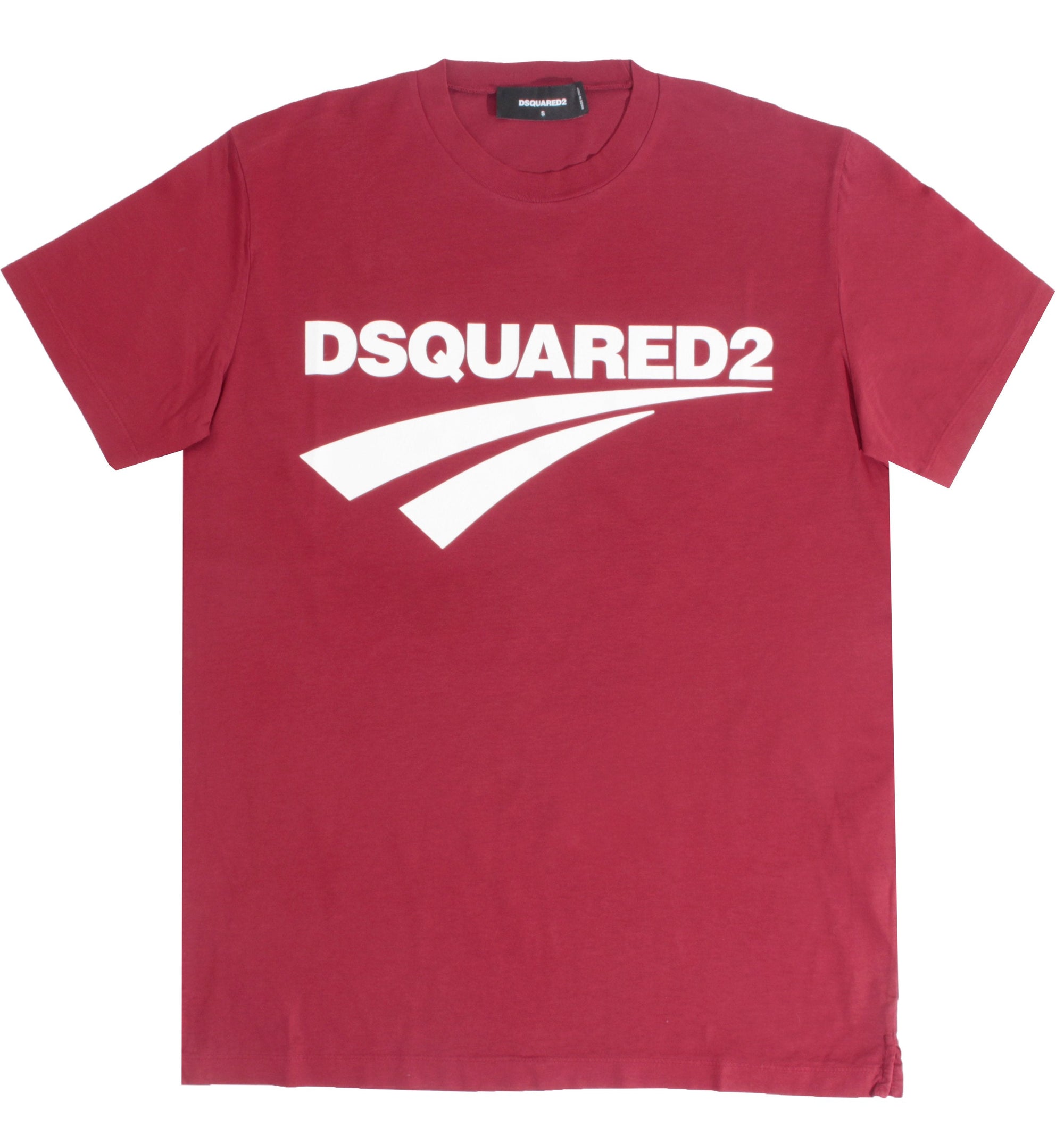Dsquared Graphic Tee - Burgundy