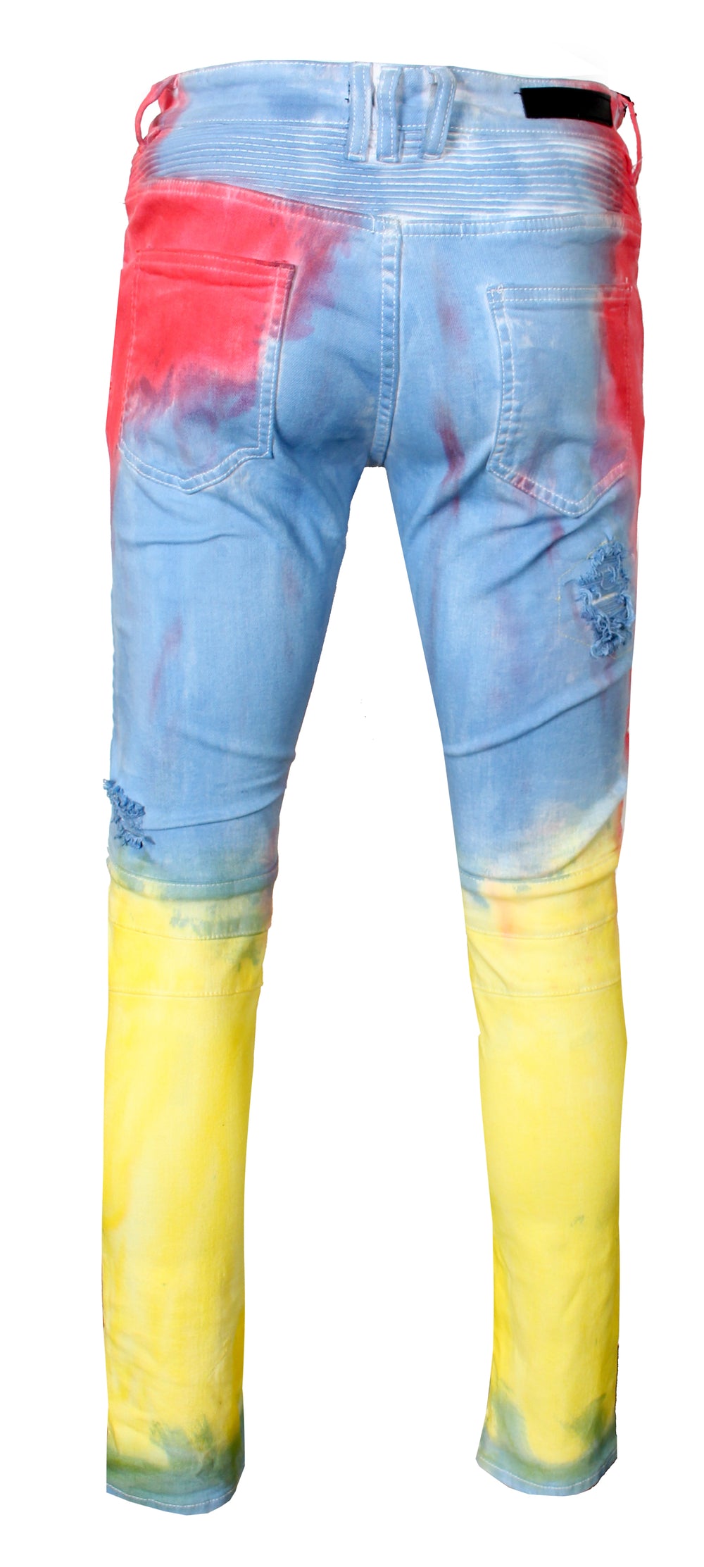 Embellish Men's Bazley Denim in bubble gum – view 2 of 4