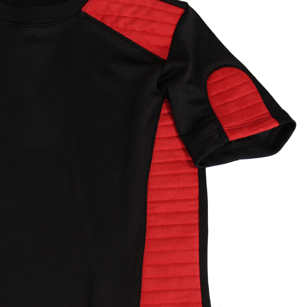 Kids Short Sleeve Star Status-Black and Red